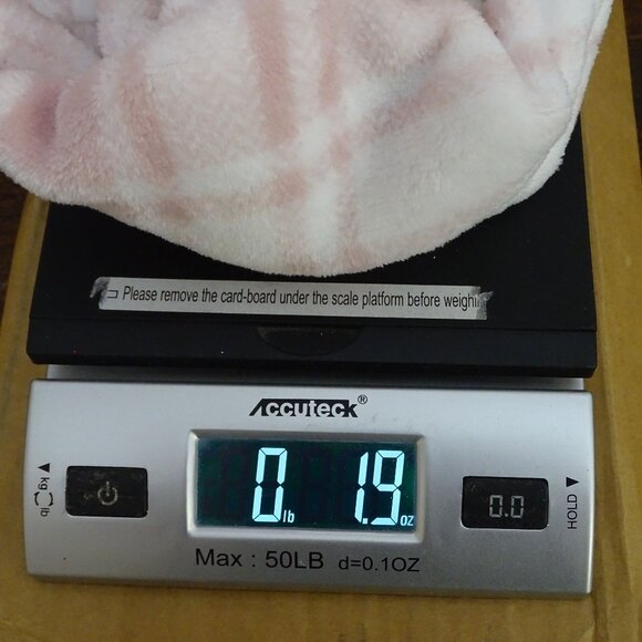 Lila and Jack Baby Security Blanket Lovey Lamb Sheep Pink Plaid Plush AT1853 - Picture 10 of 12